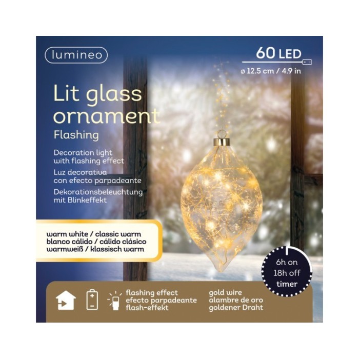 SFERA OLIVA 60 MICROLED H.21 LUCE CALDA